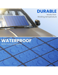 Cargador Solar 20W Bainenjia Portátil para Baterías 2