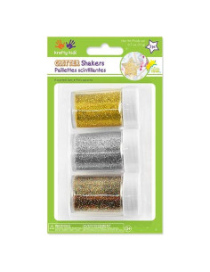 Tarros de Brillo Krafty Kids GC400A 21g Oro Plata Multicolor