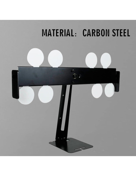 Soporte de Tiro Atflbox con 8 Placas de Acero para Airsoft