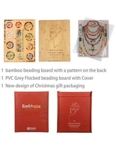 Tablero de Combos de Bambú Enrichoice 36.6x27.2 cm