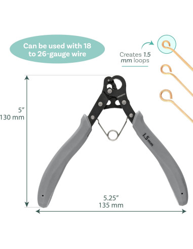 Alicate de Bucle The Beadsmith 1.5 mm para Joyería