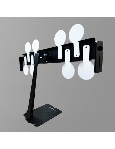 Soporte de Tiro Atflbox con 8 Placas de Acero para Airsoft