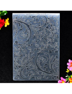 Plantilla de Embossing Kwan Crafts 12.5x17.7cm para Scrapbooking 2