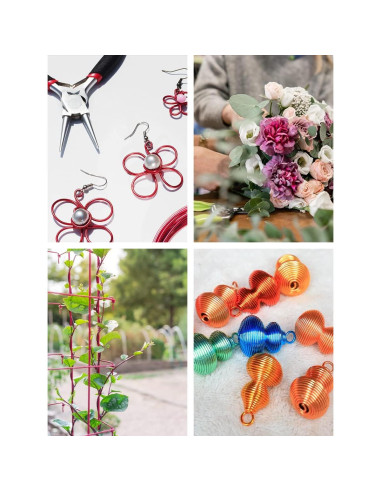 Alambre de Aluminio Anodizado Mandala Crafts 20 Gauge 30.48 m