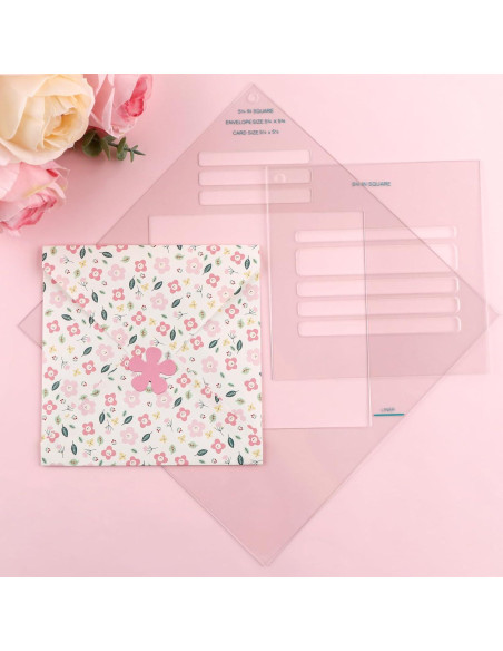 Conjunto de Guías para Hacer Sobres BAOFALI 17 Piezas