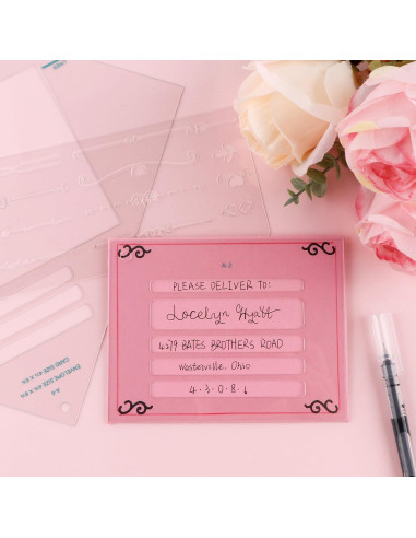 Conjunto de Guías para Hacer Sobres BAOFALI 17 Piezas