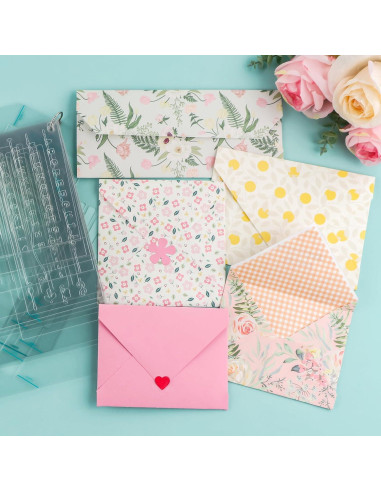 Conjunto de Guías para Hacer Sobres BAOFALI 17 Piezas