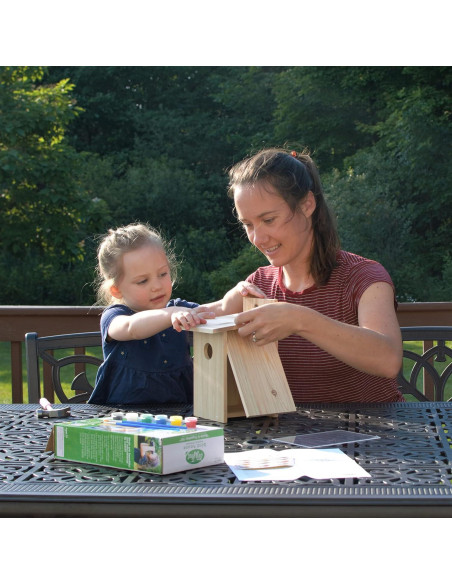 Casa de Aves de Jardín Nature's Way DIY con Ventana - Madera