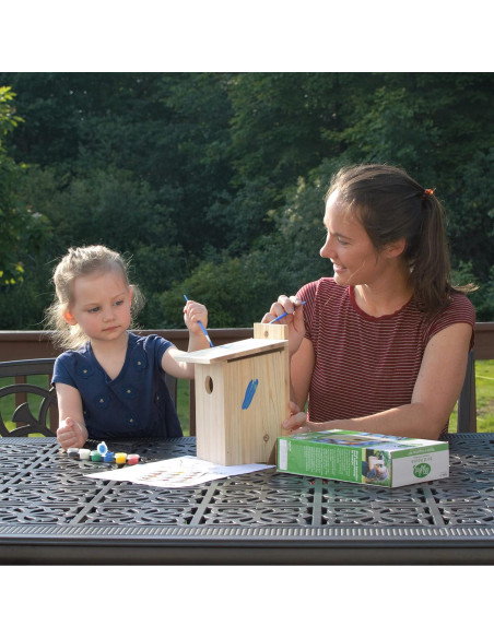 Casa de Aves de Jardín Nature's Way DIY con Ventana - Madera