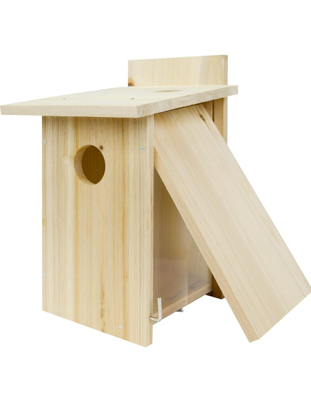 Casa de Aves de Jardín Nature's Way DIY con Ventana - Madera