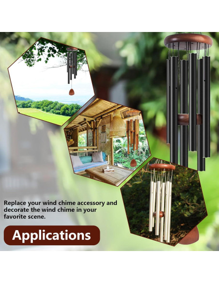 Kit de Reemplazo para Campanas de Viento SPNKMJUJ 28 PCS