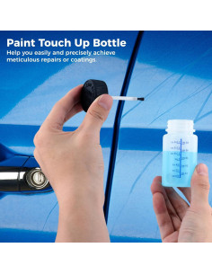 60 Botellas de Retoque de Pintura Lnrueg 2oz con Pincel 2