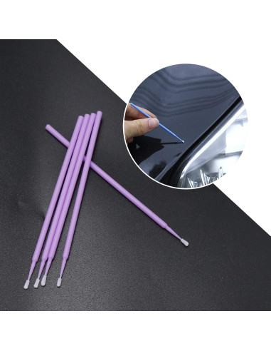 Pinceles Micro Aplicadores UOIENRT 200 Pcs 1-2.5mm para Pintura