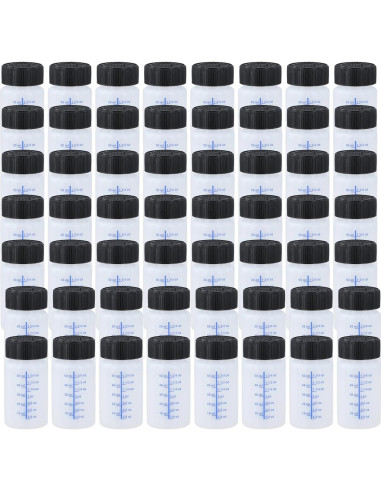 60 Botellas de Retoque de Pintura Lnrueg 2oz con Pincel