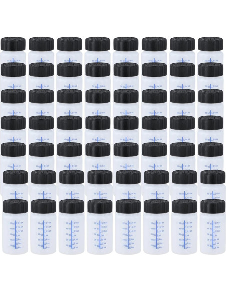 60 Botellas de Retoque de Pintura Lnrueg 2oz con Pincel