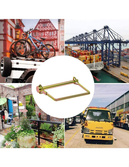 Juego de 10 Pasadores de Acoplador de Remolque Sunnyway 6 mm