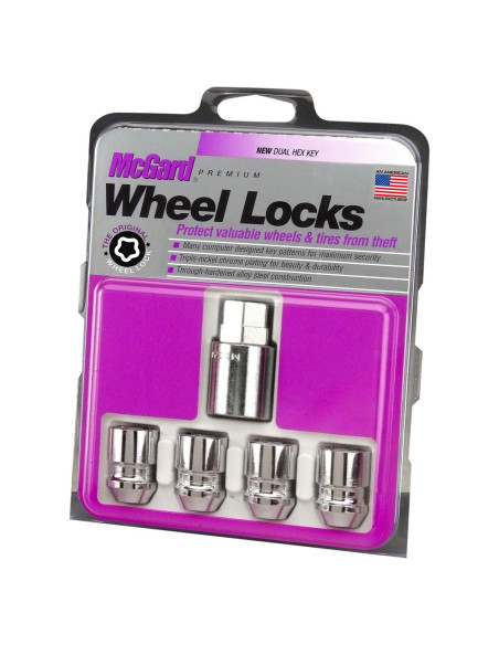 Bloqueo de Rueda McGard 24157 Cromo M12x1.5 4 Piezas
