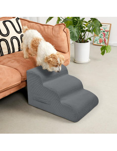 Escalera para Mascotas Mesa Lemon 4 Pasos Antideslizante 50.8 cm 2