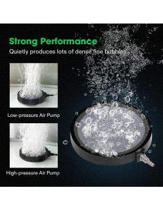 Piedra de Aire VIVOSUN 12.7 cm para Acuario y Hidropónica 2