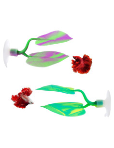 Hamaca de Hoja para Betta SLSON - Silicona Suave 2 Piezas