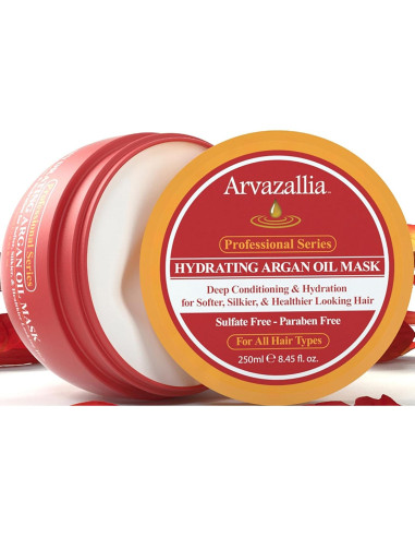 Máscara Hidratante Arvazallia 240 ml para Cabello Seco