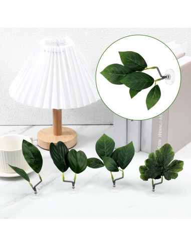 4 Hojas de Betta KALIONE - Accesorios para Acuario Verde