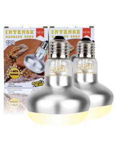 Bombilla de Calentamiento para Reptiles ReptiKing 100W Paquete de 2