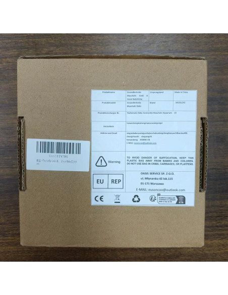 8 Conchas de Cangrejo Ermitaño SINKOO Tamaño 2.54-5.08cm