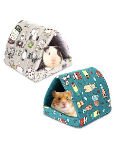 Escondite para Cobayas UPINS Lavable 17.3x18.8cm Gris Azul