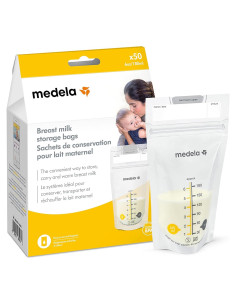 Bolsas de Almacenamiento de Leche Materna Medela 50 Unidades 170g
