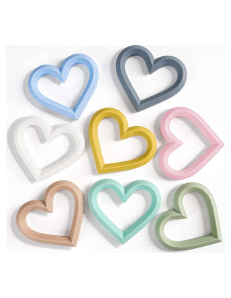 Mordedores de Silicona para Bebés 0-12 Meses - 8 Pack