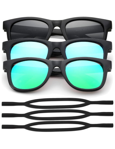 Gafas de Sol Polarizadas para Bebés COASION con Correa de Silicona