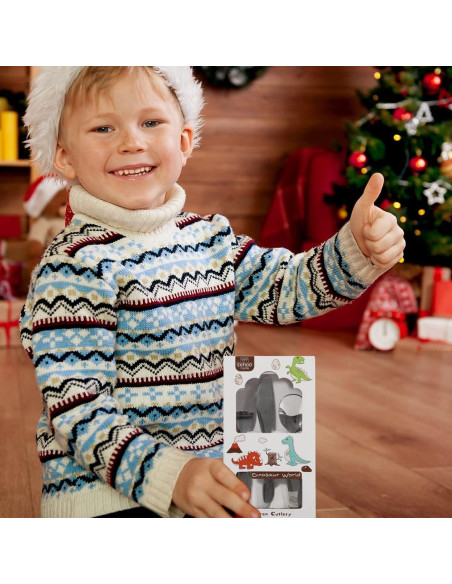 Juego de Cubiertos para Niños Lehoo Castillo 6 Piezas Acero Inoxidable