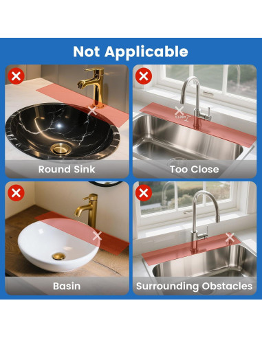 Alfombrilla de Silicona para Fregadero XLRZKJ - Tamaño L