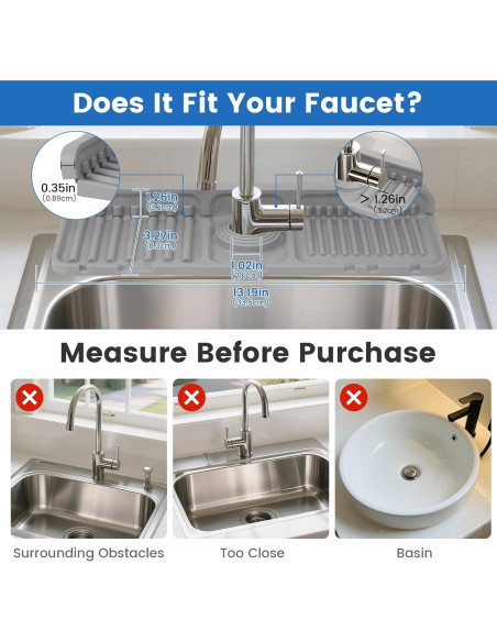 Alfombrilla de Silicona para Fregadero XLRZKJ - Tamaño L