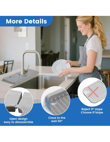 Alfombrilla de Silicona para Fregadero XLRZKJ - Tamaño L