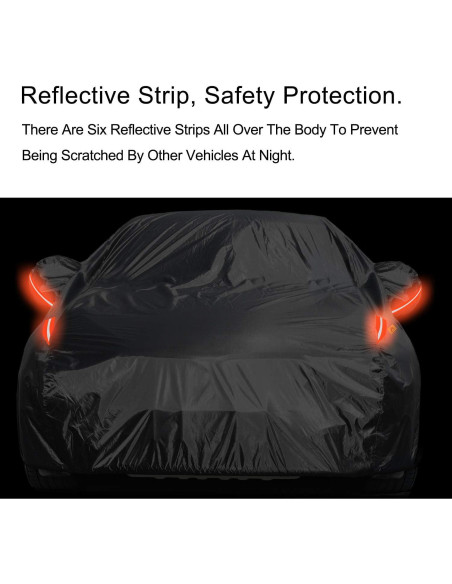 Cubierta de coche COLOR RAIN TIME para sedán impermeable