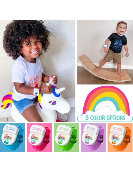 Reloj de Entrenamiento para el Baño Azul PottyWatch