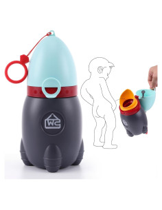 Orinal de Viaje Portátil DIJIAMEIYA Azul Silencioso 370ml