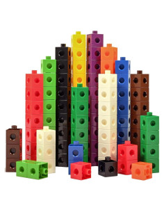 Cubos Enlazables EDX Education - Set de 100 para Conteo y Clasificación