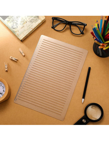 Paquete de 5 Plantillas de Caligrafía Teling para Journaling