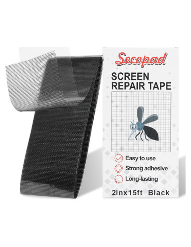 Cinta de Reparación de Pantalla Secopad 5cm x 4.57m Negra