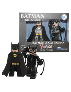 Figuras Vinimate Batman y Catwoman 10 cm Diamond Select Toys