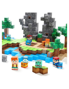 Bloques Magnéticos LVHERO 48pcs Juguetes STEM para Niños 3+