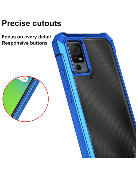 Funda Ailiber para TCL 40T T608M con Protector de Pantalla