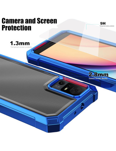 Funda Ailiber para TCL 40T T608M con Protector de Pantalla