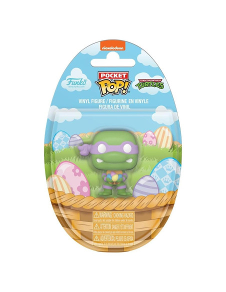 Funko Pocket Pop! Tortugas Ninja Donatello Pascua 3.81cm