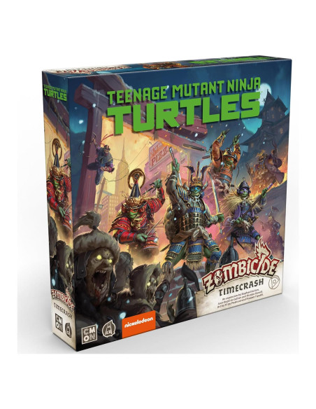Zombicide Muerte Blanca: Expansión TMNT Choque Temporal
