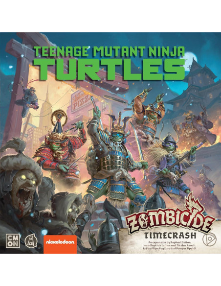 Zombicide Muerte Blanca: Expansión TMNT Choque Temporal