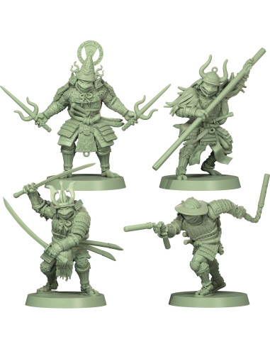 Zombicide Muerte Blanca: Expansión TMNT Choque Temporal